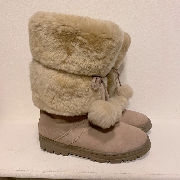J.Crew Sherpa Winter Boots - Picture 2 of 4